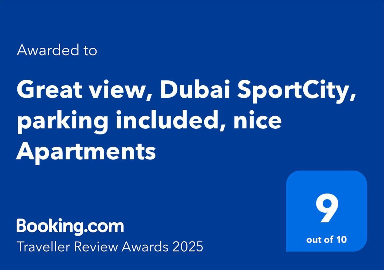 Great View, Dubai Sportcity, Parking Included, Nice Apartments Esterno foto